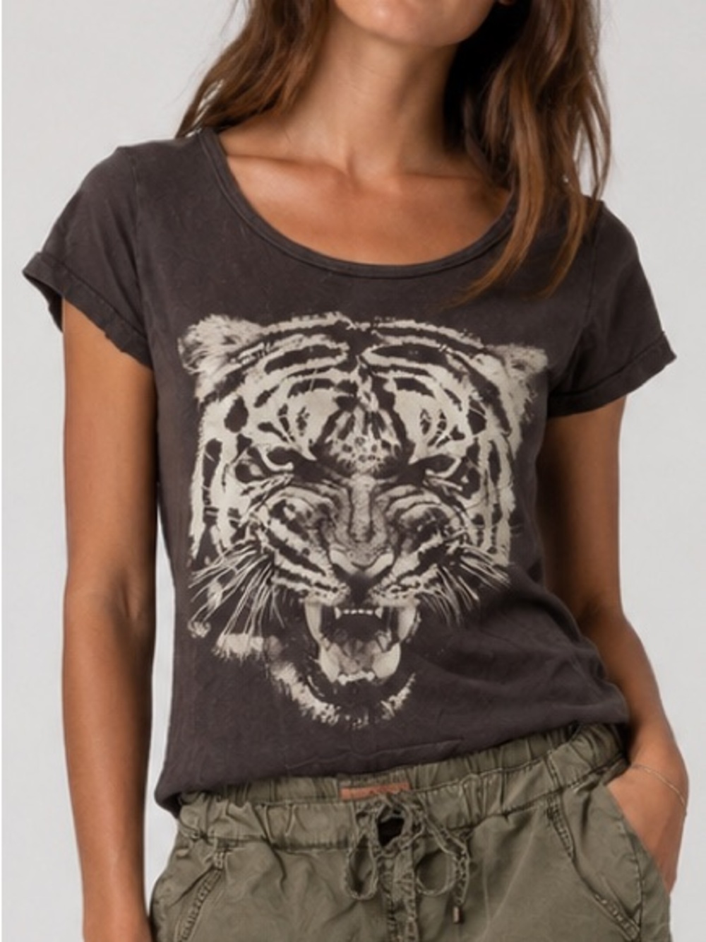 🐅 Truly Madly Deeply Tiger Crop Tee
